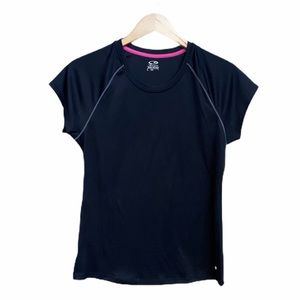 NWT C9 by Champion Black & Pink Athletic Top L